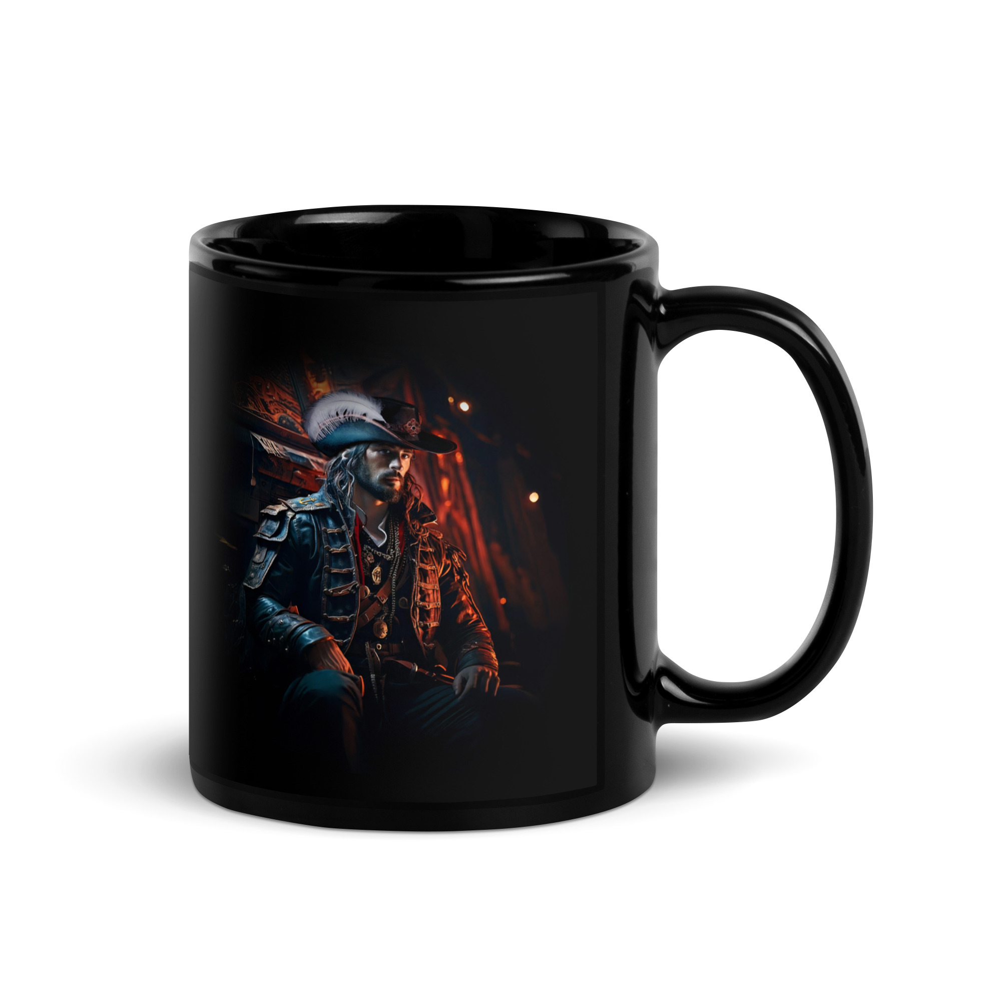 KOL Black Glossy Mug - Image 6